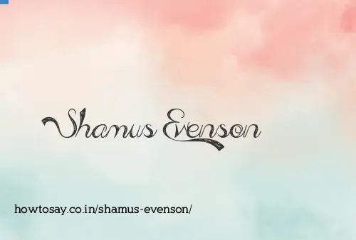 Shamus Evenson