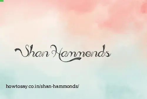 Shan Hammonds