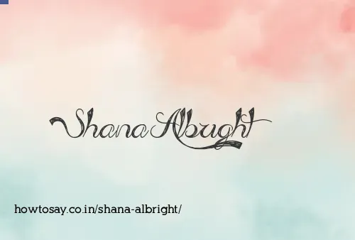 Shana Albright
