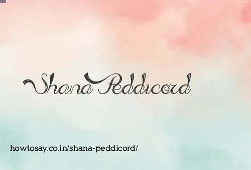 Shana Peddicord