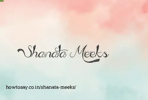 Shanata Meeks