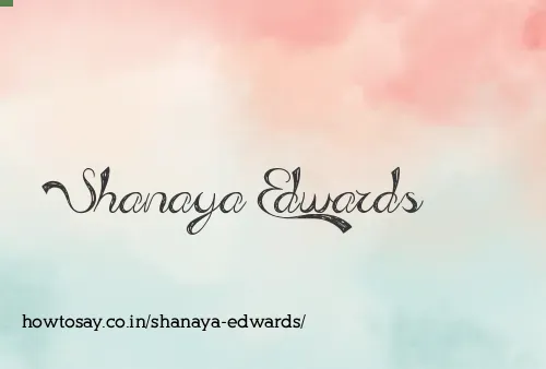 Shanaya Edwards