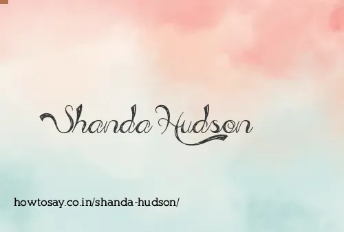 Shanda Hudson