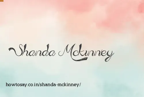 Shanda Mckinney