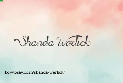 Shanda Warlick