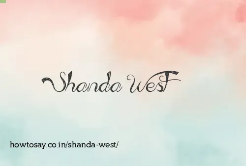Shanda West