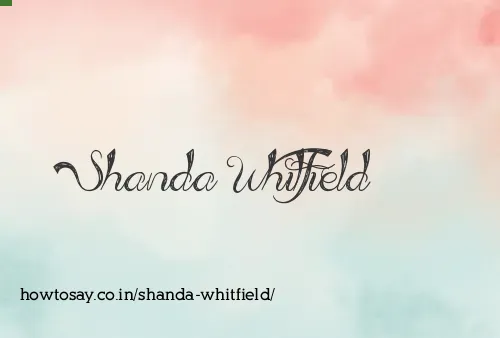 Shanda Whitfield