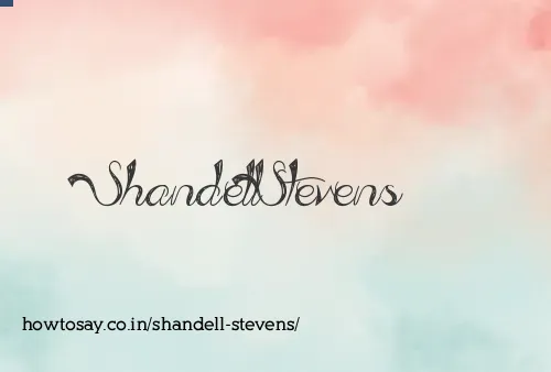 Shandell Stevens