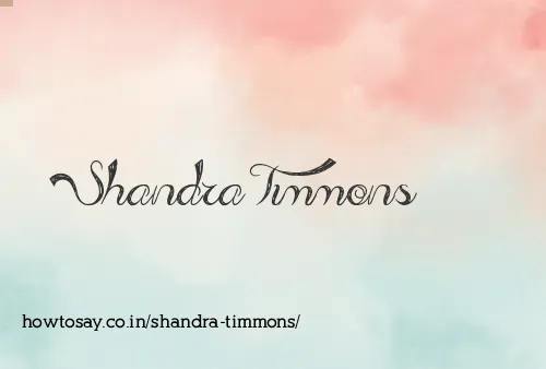 Shandra Timmons