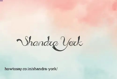 Shandra York