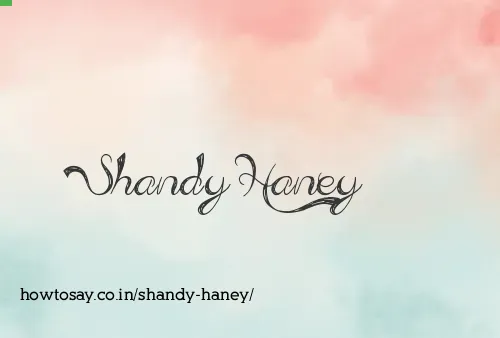 Shandy Haney