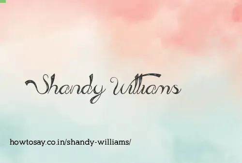 Shandy Williams