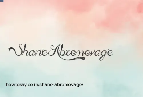 Shane Abromovage