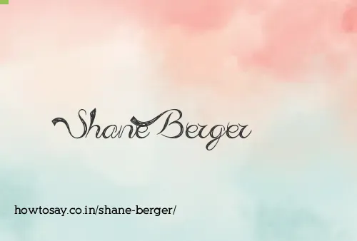Shane Berger