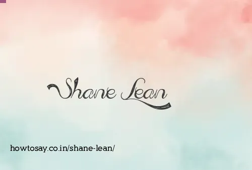 Shane Lean