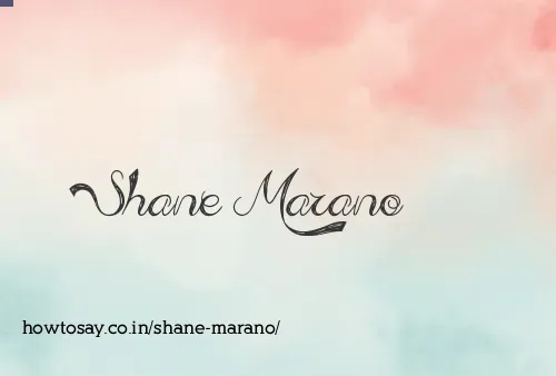 Shane Marano