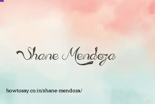 Shane Mendoza
