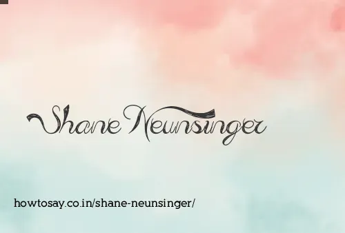 Shane Neunsinger