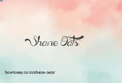 Shane Oats