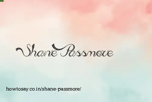 Shane Passmore