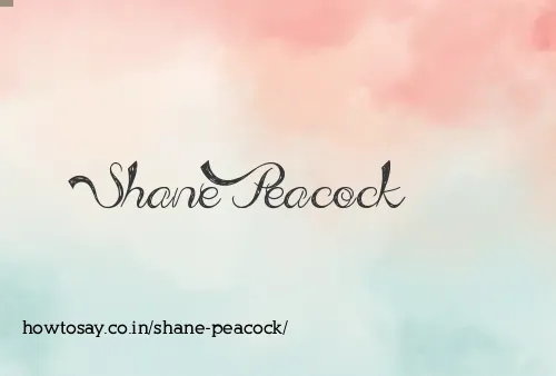 Shane Peacock