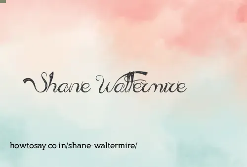 Shane Waltermire