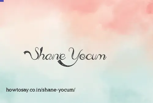 Shane Yocum