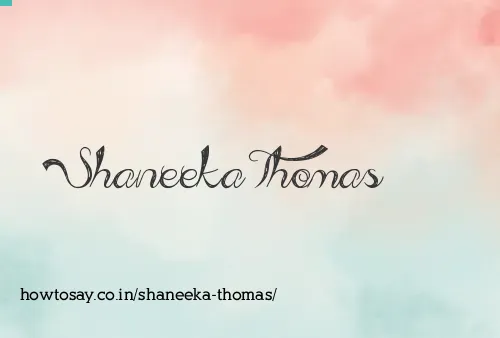 Shaneeka Thomas