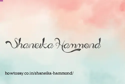 Shaneika Hammond