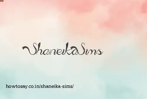 Shaneika Sims