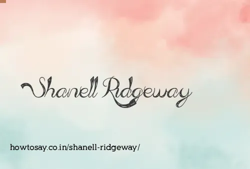 Shanell Ridgeway