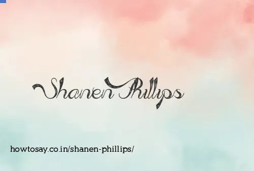 Shanen Phillips
