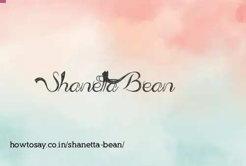 Shanetta Bean