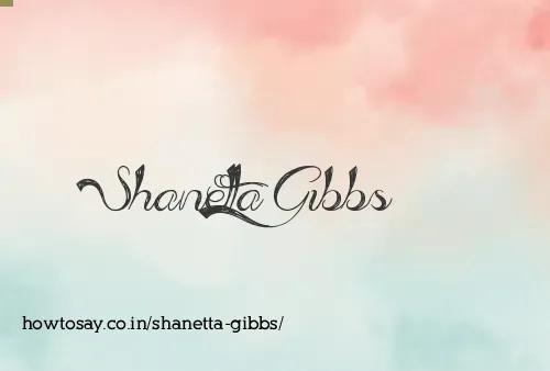 Shanetta Gibbs