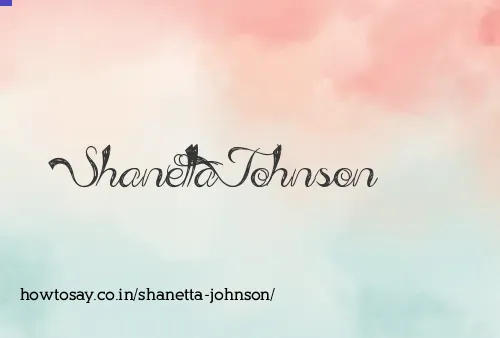 Shanetta Johnson