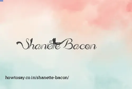 Shanette Bacon