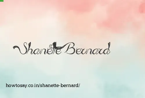 Shanette Bernard