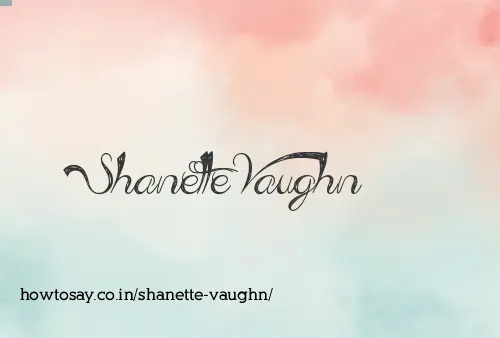Shanette Vaughn