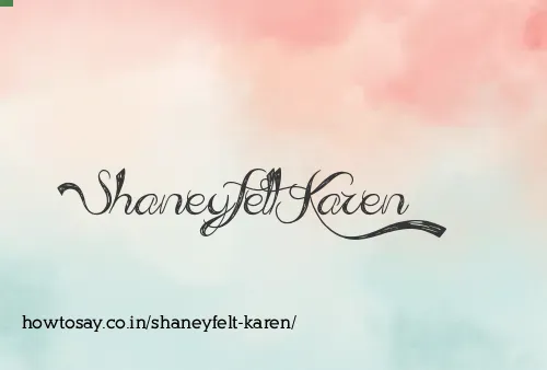 Shaneyfelt Karen