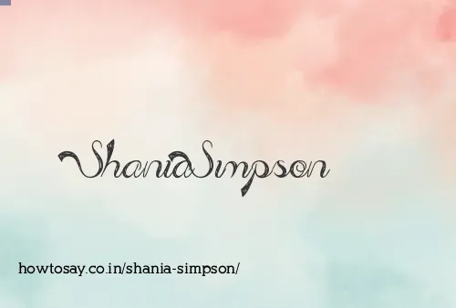 Shania Simpson