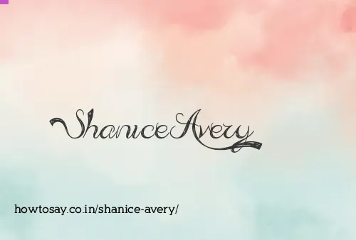 Shanice Avery