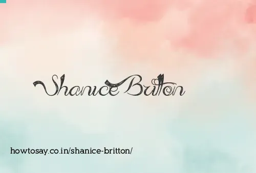 Shanice Britton