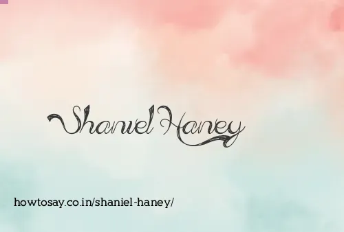 Shaniel Haney