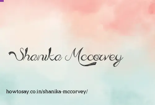 Shanika Mccorvey