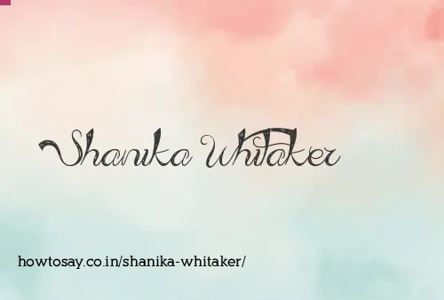 Shanika Whitaker