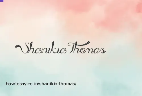 Shanikia Thomas