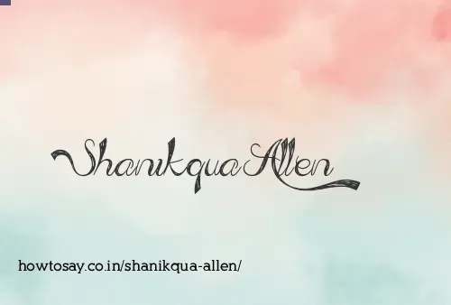 Shanikqua Allen