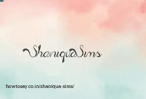 Shaniqua Sims