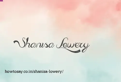 Shanisa Lowery