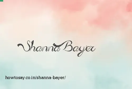 Shanna Bayer